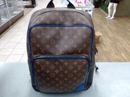 Louis Vuitton Macassar Monogram Dean Backpack