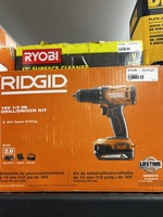 RIDGID Cordless 1/2 in. Drill/Driver Kit with 2.0 Ah Battery and Charger